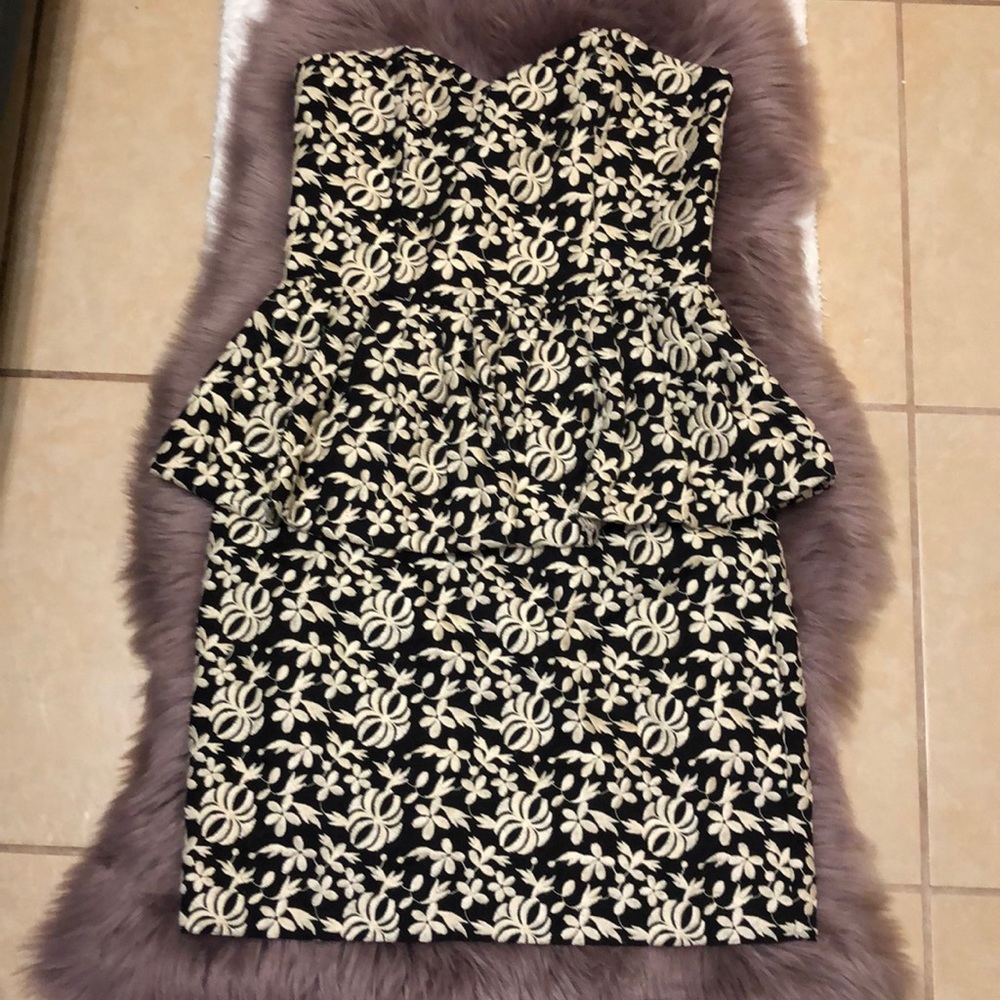 Betsey Johnson Peplum Dress